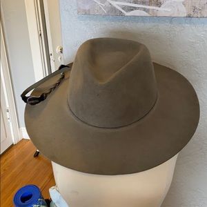 Stetson Drifter Hat, 7 1/2 size, Gray, Gently Used